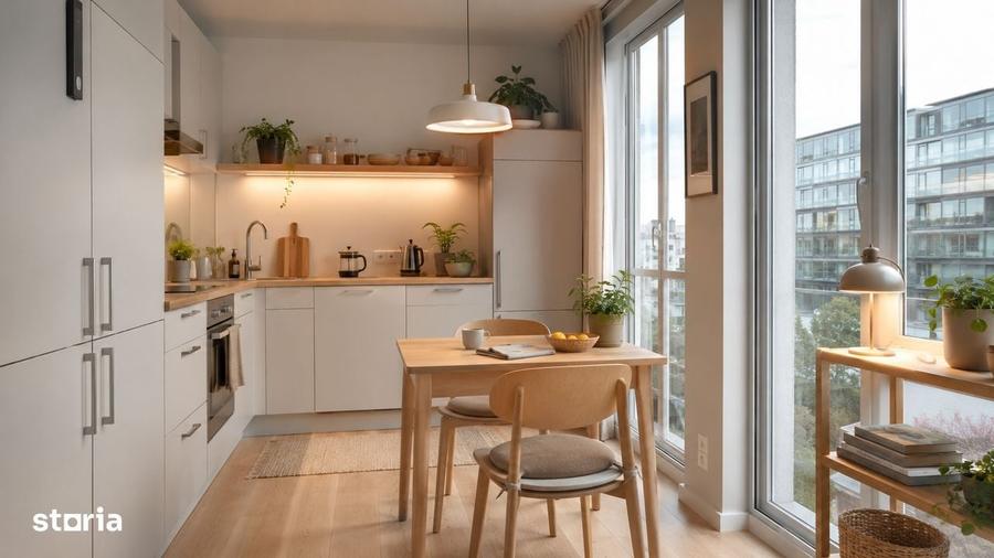 Apartament cu 3 camere, decomandat, terasa 14,4 mp,ansamblu cu piscina - 1
