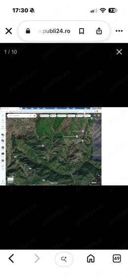 Teren de 16600 mp, în Bisoca
