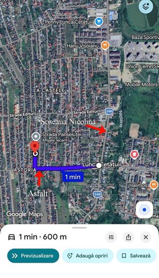 Teren de 1000 mp, în Ciurea