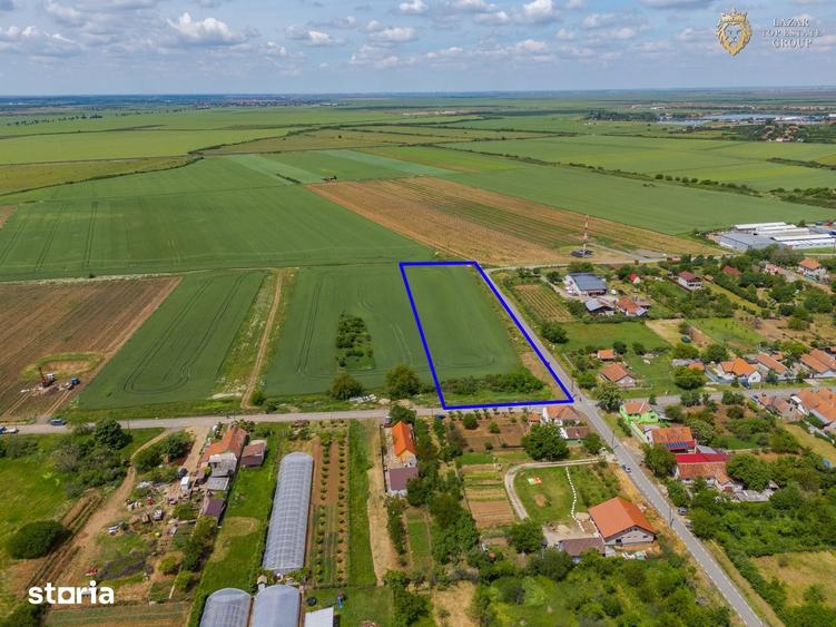 Teren de 6400 mp, în Ghioroc