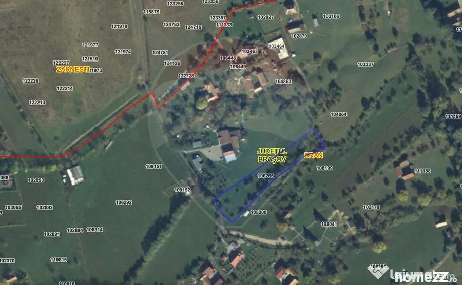 Teren intravilan 4600mp | Bran | Viziune de Viitor - Bran (Brasov) - 1