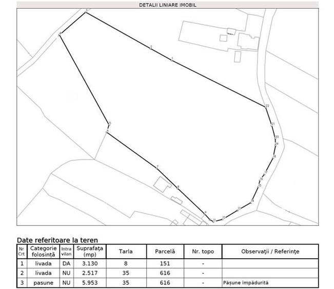 Teren Construcții intravilan de 11600 mp, în Câmpulung Muscel