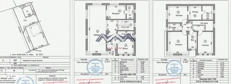 Casă cu 5 camere cu Teren 557 Mp în Corbeanca