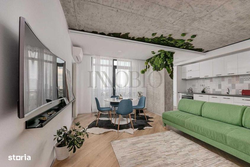 Apartament cu 2 camere, mobilat în Tei
