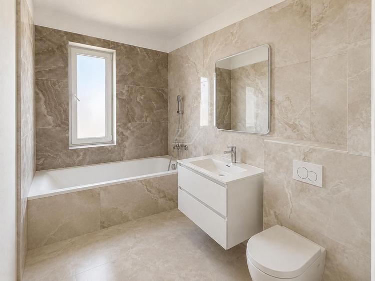 Bloc nou. Apartament cu 3 camere spations. 2 Bai. Etaj 1 - 7