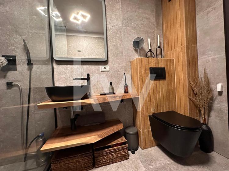 Apartament cu 2 camere semidecomandat, mobilat în Sânpetru
