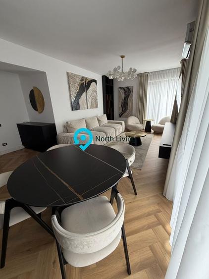 Apartament cu 2 camere, mobilat în Pipera