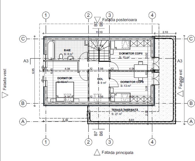 Teren Construcții intravilan de 480 mp, în Chinteni