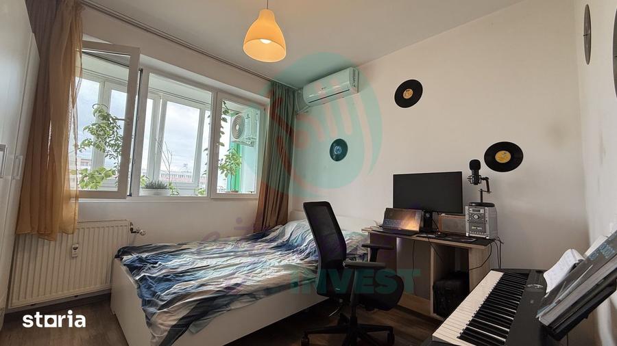 Apartament cu 3 camere semidecomandat, mobilat în Pantelimon