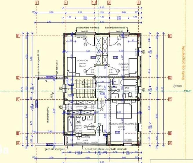 Casă individuală cu 5 camere cu Canalizare în Borhanci