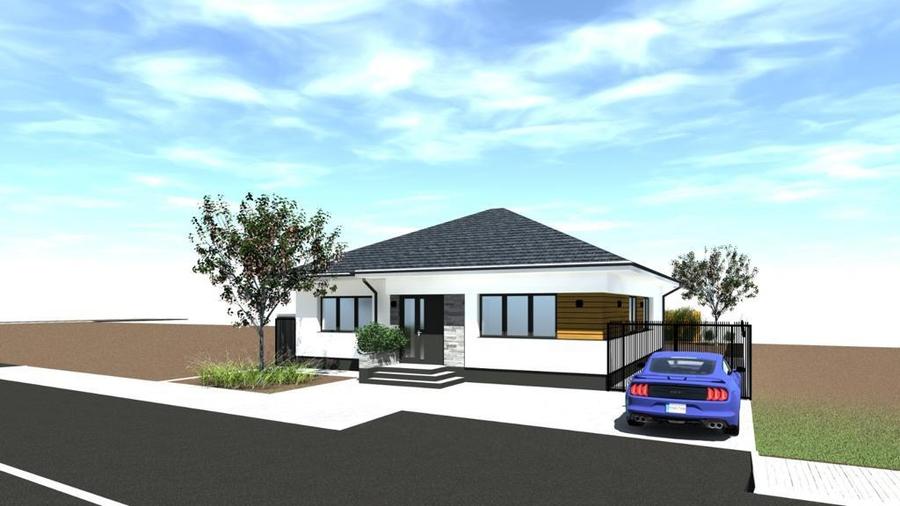Casă individuală cu 4 camere cu Teren 550 Mp în Cihei