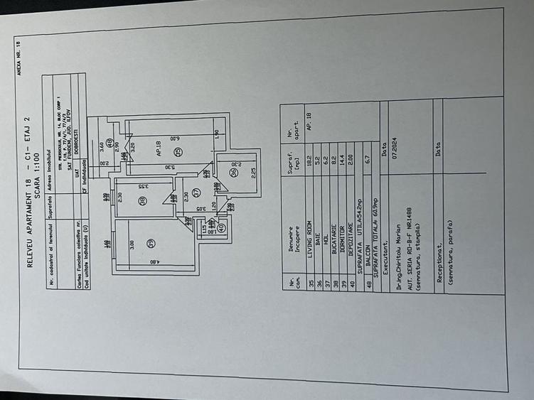 Apartament cu 2 camere decomandat în Fundeni