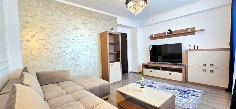PRIMA INCHIRIERE! Apartament 2 camere decomandat, utilat NOU, tv SAMSUNG QLED - 16