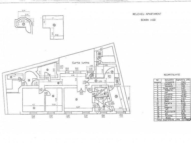 ARMENEASCA - UNIVERSITATE  - 6 camere stradal, locatie deosebita - 16
