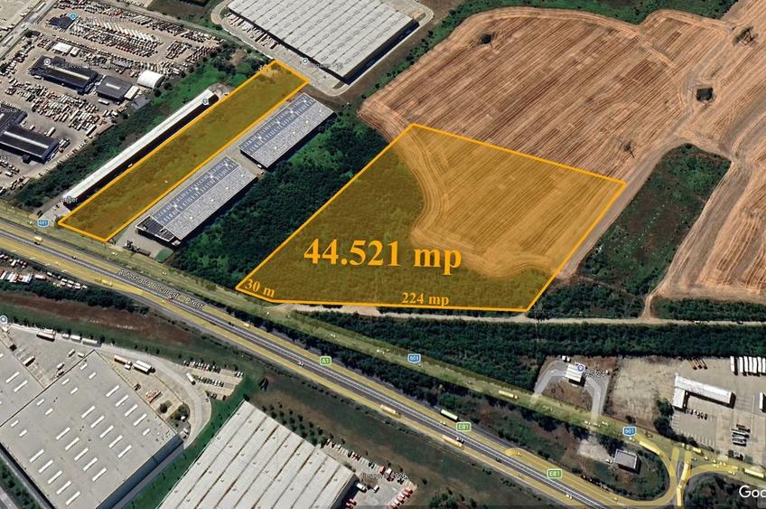 Teren industrial premium – A1 București–Pitești - 4,5 ha - 1