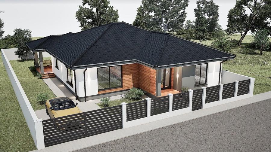 Parcela de teren Micesti 518 mp cu proiect de casa autorizat. - 8