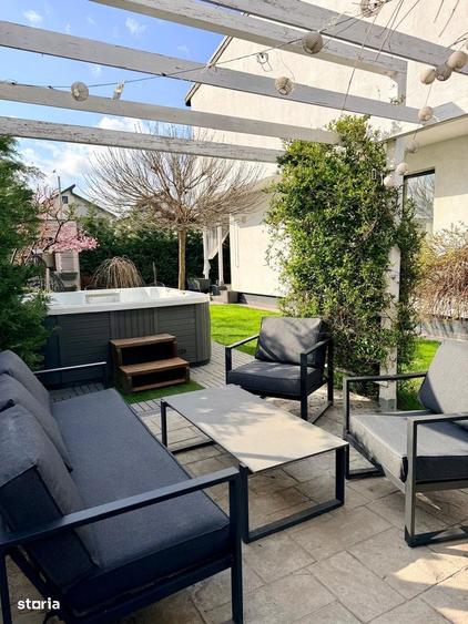 Casa ideala familie Tunari/jacuzzi, foisor BBQ, panouri solare - 5