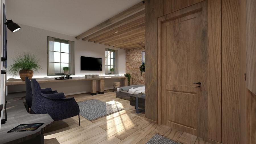 Teren cu proiect in curs de autorizare, la 500m de partia Marisel - 2