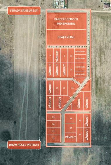 Parcele de teren intravilan la doar 500m de Drumul Judetean - 3
