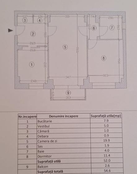 Iancului-Pantelimon, 2 camere , orientare sud - 1