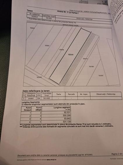 5 ha teren intravilan intre Vetis si Oar - 1