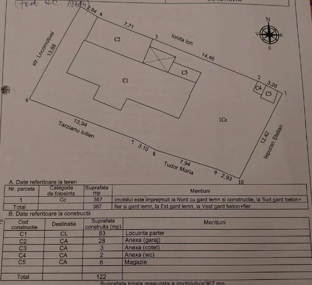 Casa de vanzare Medeea 370 m deschidere 14 - 15
