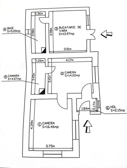Casă si teren de vanzare in Rediu - 8