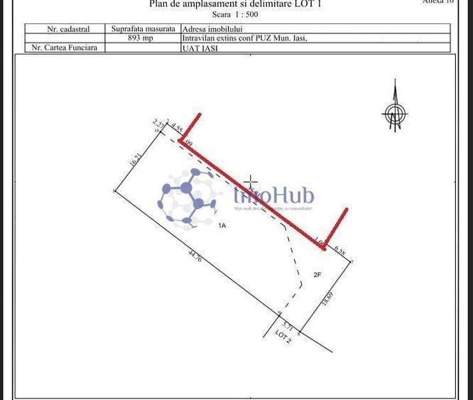 Teren Copou, 1735 mp, Sos. Stefan cel Mare, plan drept - 3