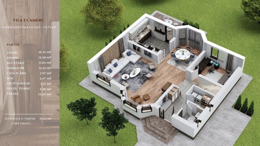 Priveliste frumoasa catre Masivul Postavarul - 7