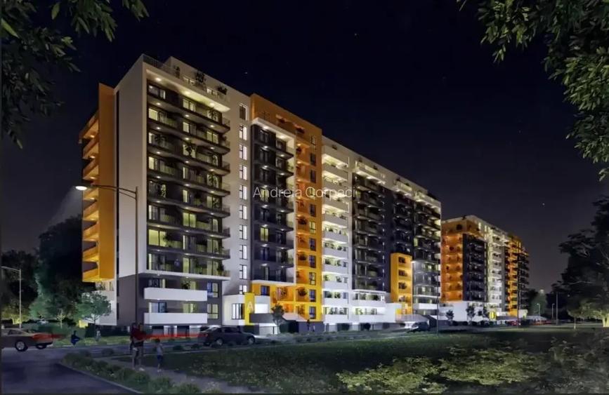Apartament cu 2 camere semidecomandat în Titan Apartament cu 2 camere semidecomandat în Titan