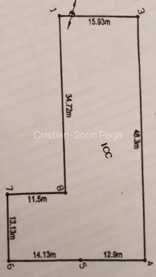 Teren 908 mp, Pite?ti, Zona Gavana Teren 908 mp, Pite?ti, Zona Gavana
