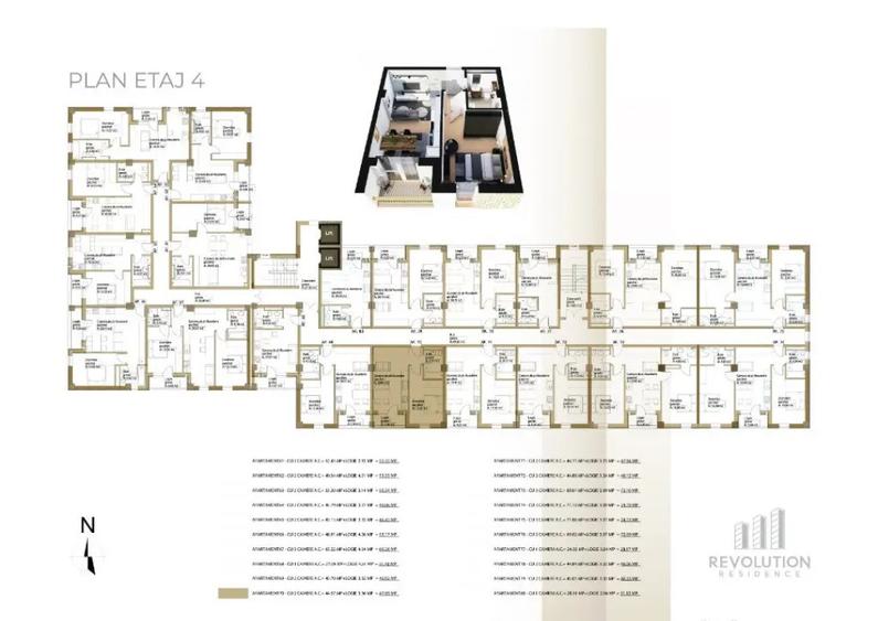 NEW! Apartamente 3 camere - Republicii 115, Baia Mare - 12