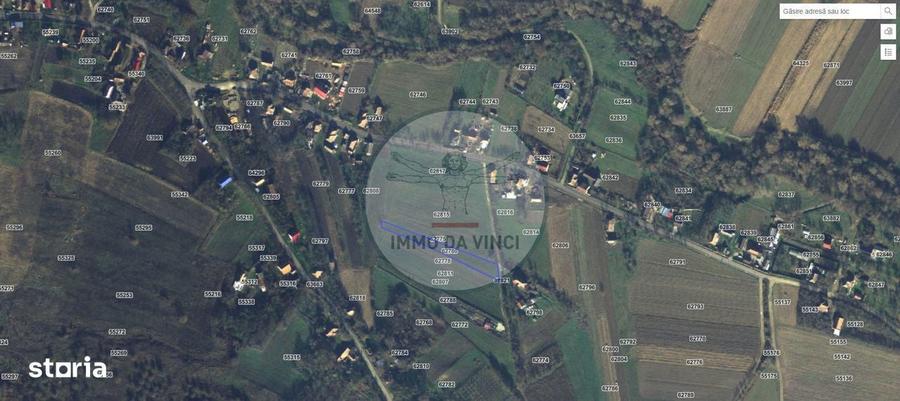 Pachet investitie terenuri Bor?a Cluj 37.839 mp | 12.039 mp intravilan - 11