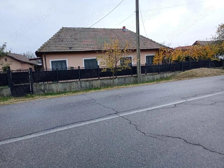 Vand casa ?i teren de 3000 mp in sat Dobra com. Balaci?a - 3