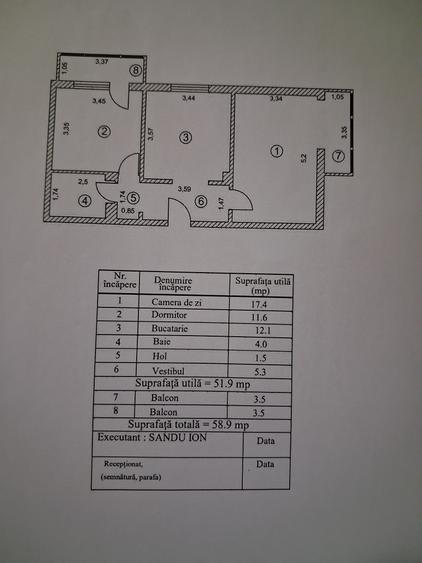 Vanzare Apartament 2 Camere Decomandat Crangasi - 13