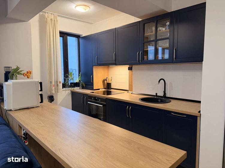 Garsoniera de vanzare 37,76 mp, bloc 2009, mobilata complet - 1