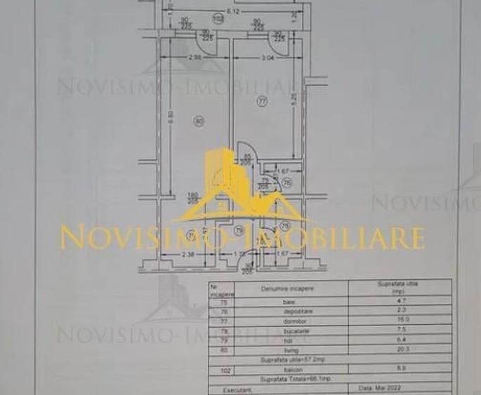 APARTAMENT CU DOUA CAMERE IN ZONA B-DUL BUCURESTI - 1