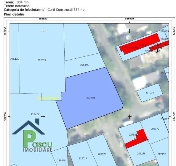 Teren Eroii Revolutiei, str. Cozieni, 884 mp, 2 deschideri, ideal investitie - 1