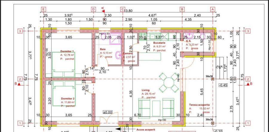 CASA NOUA LA ROSU I PE UN NIVEL I 73 MP I ALBA IULIA ZONA MICESTI I - 6