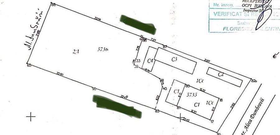 Teren intravilan , 1505 mp , zona Alea Dumbravii Burdujeni Teren intravilan , 1505 mp , zona Alea Dumbravii Burdujeni