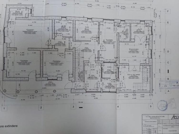 Afumați IF - casă/vilă mare cu teren, cu 8 dormitoare și 7 băi, amplasată pe DN2 - 4