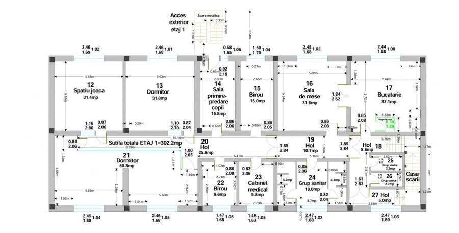 Vanzare investitie - cladire multifunctionala 65 spatii  4 etaje  Gura Humorului - 4