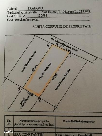 Teren de construit 1000mp, utilita?i ?i acces facil , in Cire?i. - 2