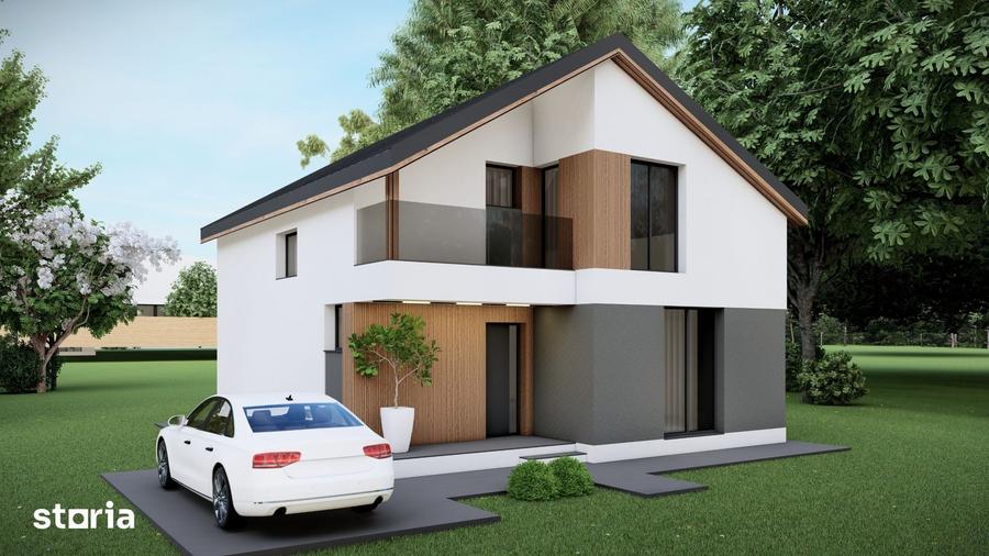 Casă cu 4 camere cu Teren 414 Mp în Berceni