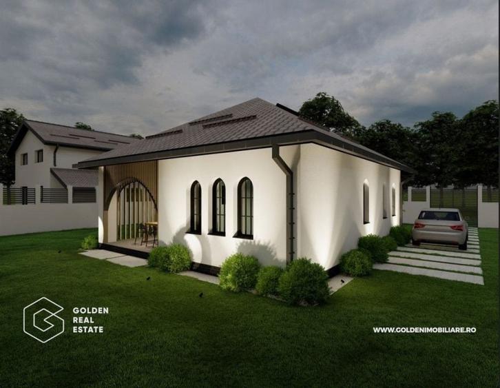 Casă individuală cu 3 camere cu Teren 400 Mp în 6 Vânători