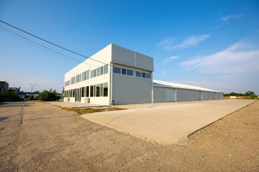 Spațiu industrial, de 1,600 mp, în Aleea Trandafirilor