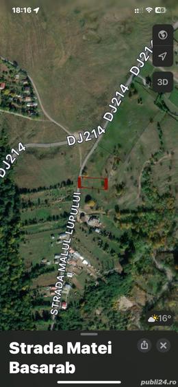 Teren de 1625 mp, în Poiana