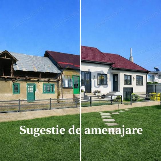 Casa Valea Calugareasca -Teren 1186 mp -Curte Amenajata - 200 m - DN1B - 1