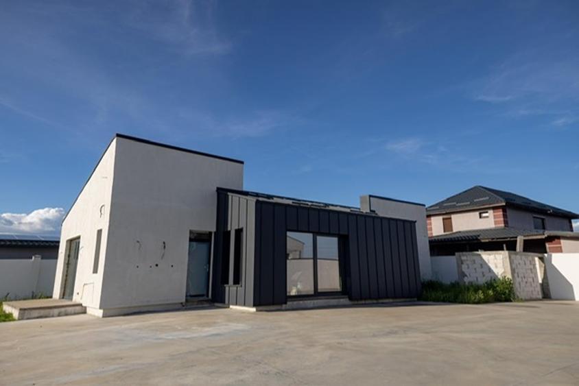 MOCIRA casa pe 1 nivel semifinisata 130mp utili cu teren 5.5ari! - 11