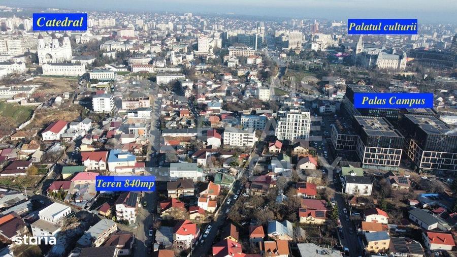 Teren de vanzare, 840 mp, zona centrala Ia?i, la 3 minute de Palas - 3